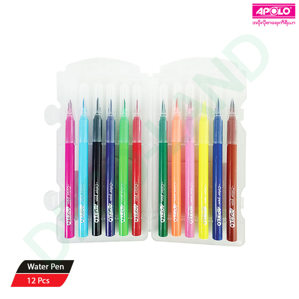 APOLO Twisted Crayon Pen A-243 12 Color