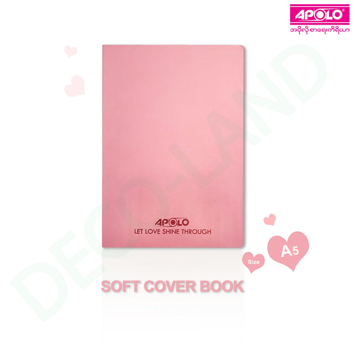APOLO Note Book Soft Cover (A5) (200 Pages)
