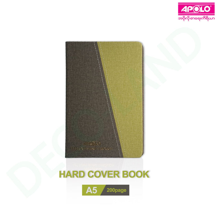 ဂျင်းအဖုံးစာအုပ် APOLO Note Book Jean Cover (A5)