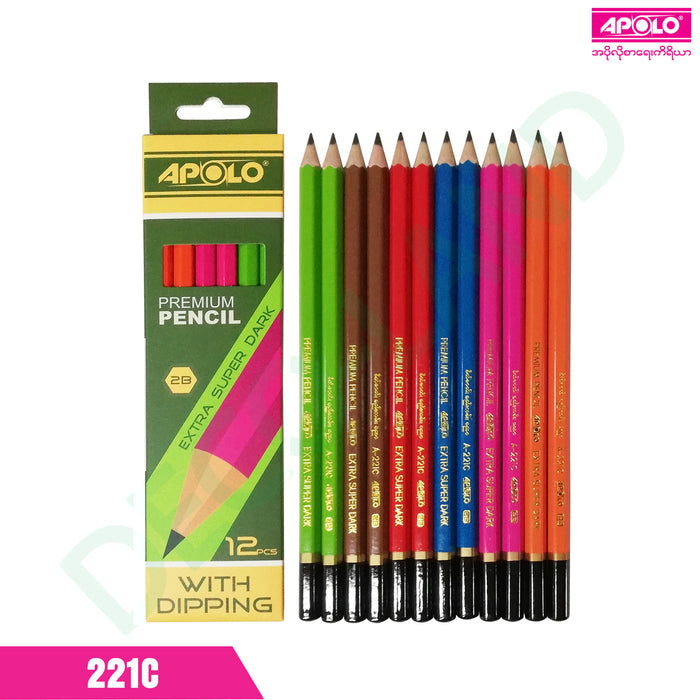 APOLO 铅笔 A-221C (2B)
