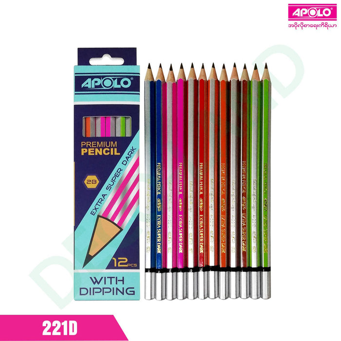 APOLO 铅笔 A-221D (2B)