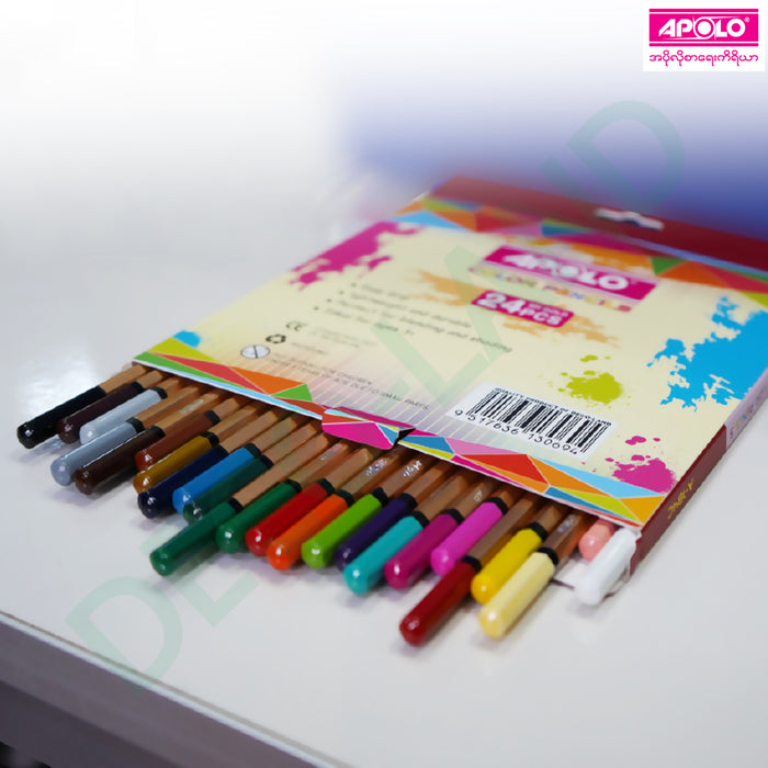 APOLO Color Pencil A-184 18PCS