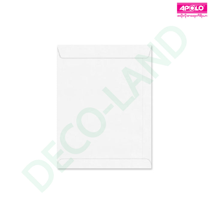 APOLO Envelope Salary 100Gsm Size-9x12.75  100Pcs ( Woodfree ) ( Glue )
