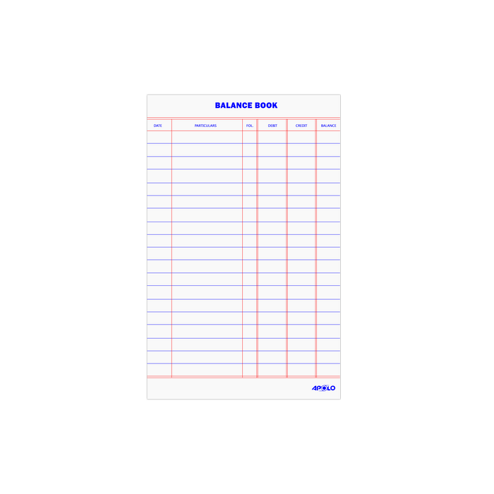 Accounting ledger (100Pages) (60GSM) (1Pc)
