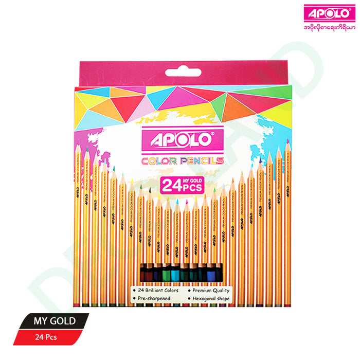 APOLO 色鉛筆（24色）