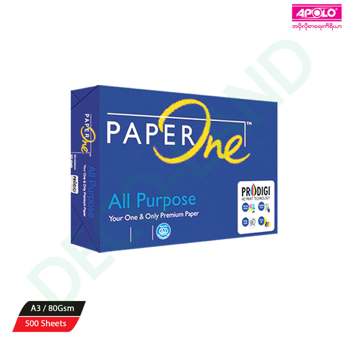 Paper One A3 80gsm