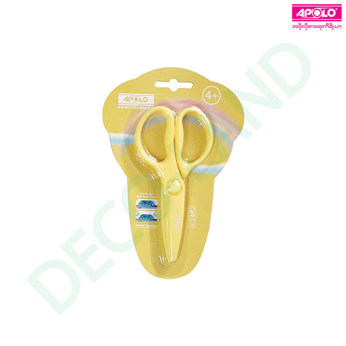 APOLO Safety Plastic Scissor