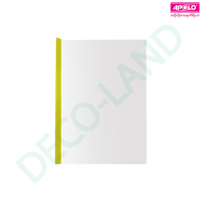 APOLO Plastic Stick File A-225 A4 (1 Pack - 10 Pcs)