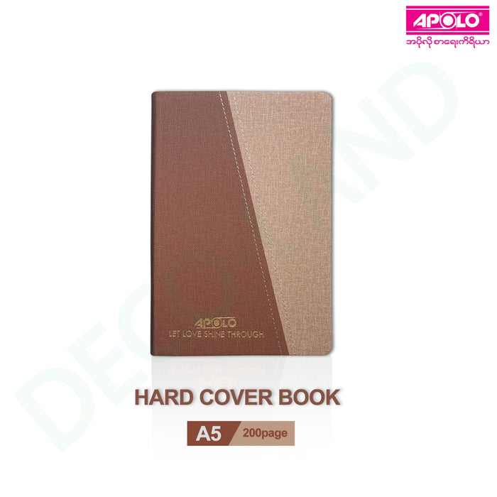 ဂျင်းအဖုံးစာအုပ် APOLO Note Book Jean Cover (A5)